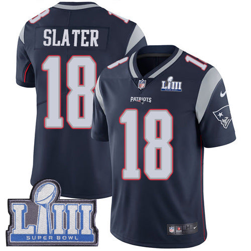 Matt Slater New England Patriots navy jersey