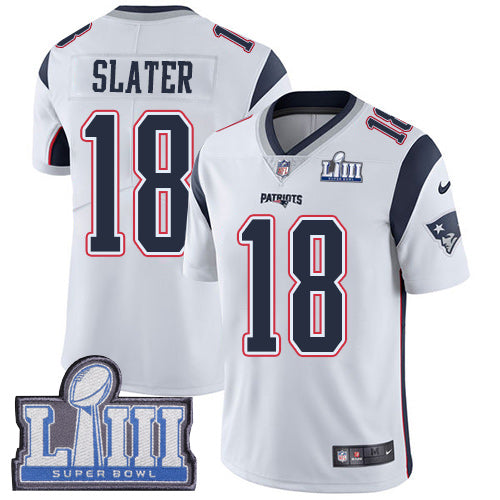 Matt Slater New England Patriots white jersey