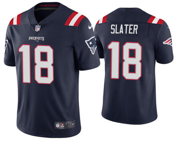 Matthew Slater New England Patriots navy jersey
