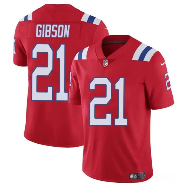 Antonio Gibson New England Patriots red jersey