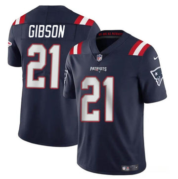 Antonio Gibsonz New England Patriots navy jersey