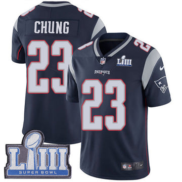 Patrick Chung New England Patriots navy jersey