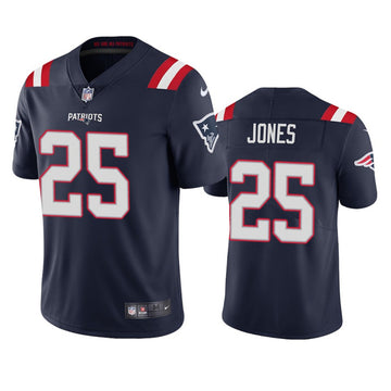 Marcus Jones New England Patriots navy jersey