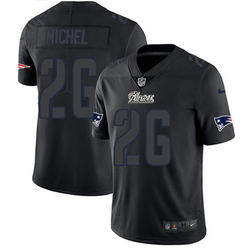Sony Michel New England Patriots black jersey