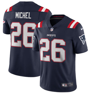 Sony Michel New England Patriots navy jersey