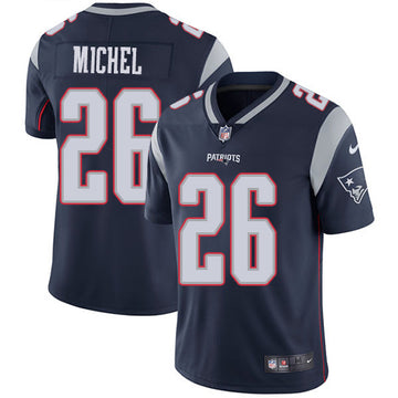 Sony Michel New England Patriots navy jersey