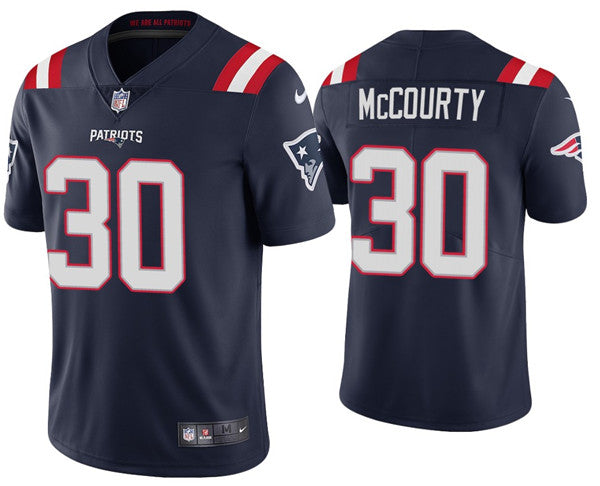 Jason McCourty New England Patriots navy jersey