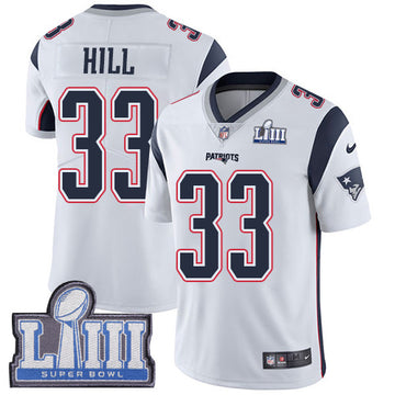 Jeremy Hill New England Patriots white jersey