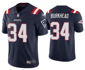 Rex Burkhead New England Patriots navy jersey