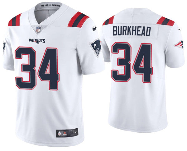 Rex Burkhead New England Patriots white jersey