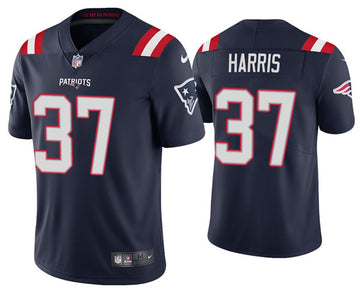 Damien Harris New England Patriots navy jersey
