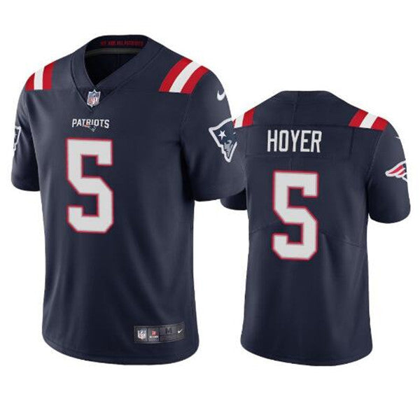 Brian Hoyer New England Patriots navy jersey