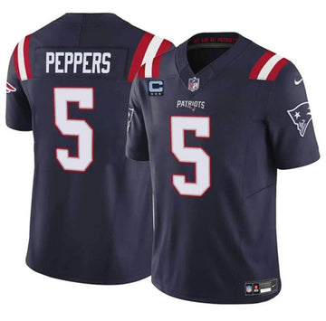 Jabrill Peppers New England Patriots navy FUSE jersey