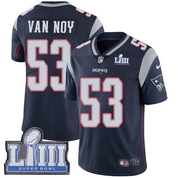 Kyle Van Noy New England Patriots navy jersey
