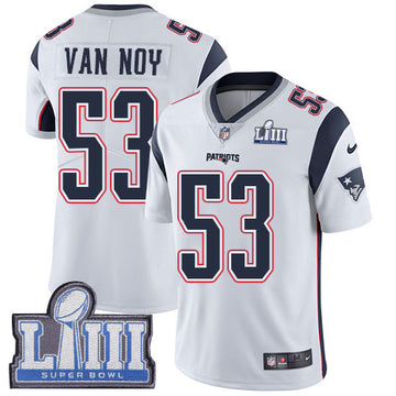 Kyle Van Noy New England Patriots white jersey