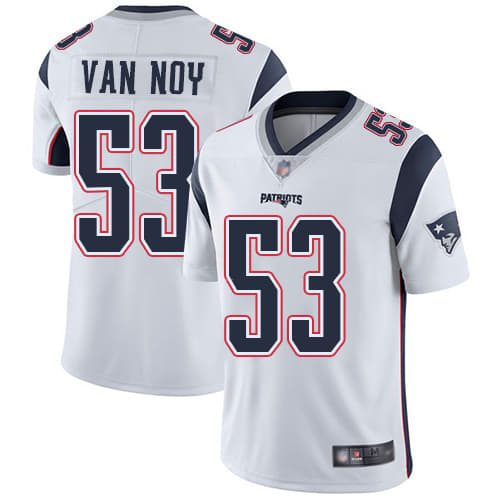 Kyle Van Noy New England Patriots white jersey