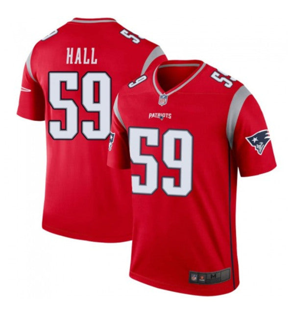 Terez Hall New England Patriots red jersey