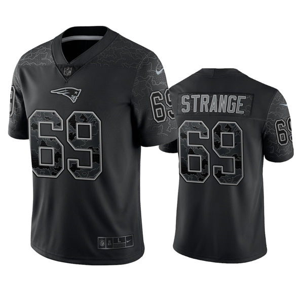 Cole Strange New England Patriots black jersey