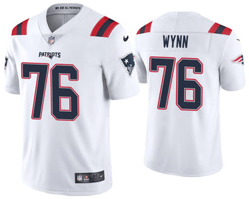 Isaiah Wynn New England Patriots white jersey
