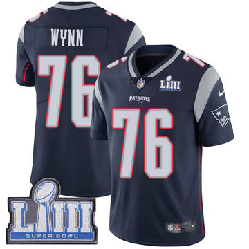 Isaiah Wynn New England Patriots navy jersey
