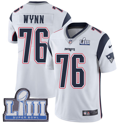 Isaiah Wynn New England Patriots white jersey