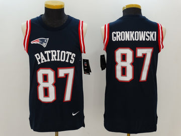 Rob Gronkowski New England Patriots navy Color Rush jersey