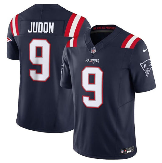 New England Patriots #9 Matthew Judon Navy 2023 FUSE Jersey