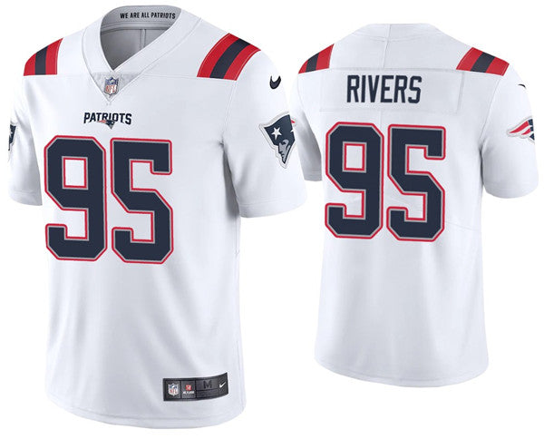 Derek Rivers New England Patriots white jersey