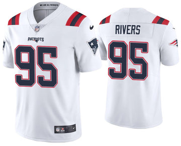 Derek Rivers New England Patriots white jersey