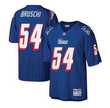 Custom New England Patriots royal jersey