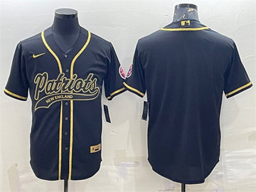 Custom New England Patriots black jersey