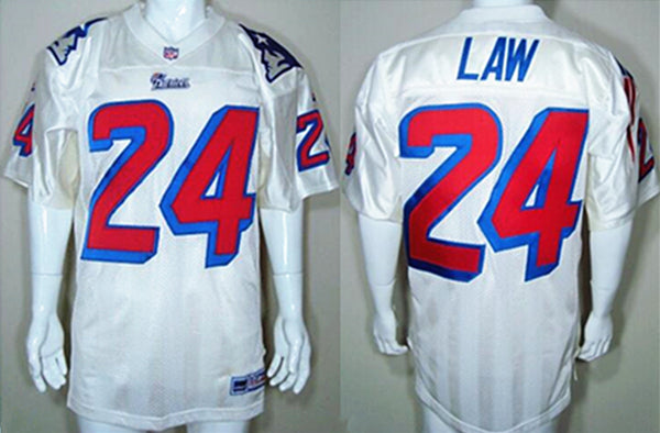 Custom New England Patriots white jersey