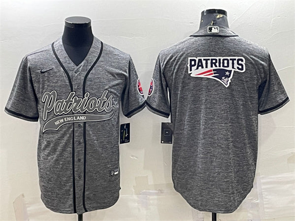 New England Patriots gray jersey