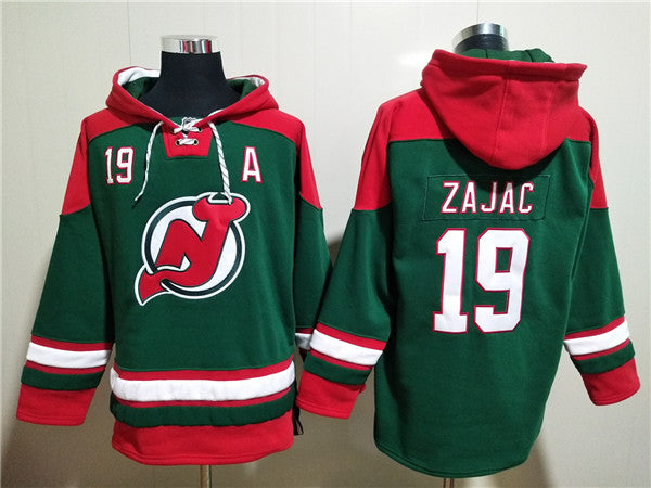 Travis Zajac New Jersey Devils green jersey