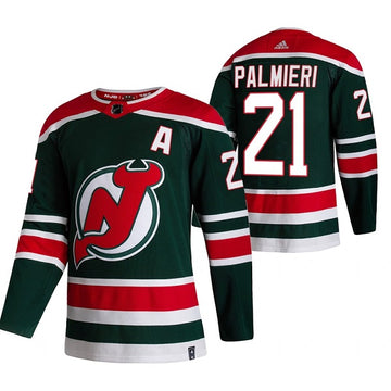 Kyle Palmieri New Jersey Devils green Reverse Retro jersey