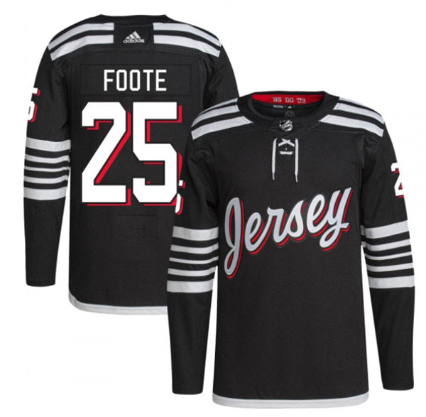 Nolan Foote New Jersey Devils black jersey