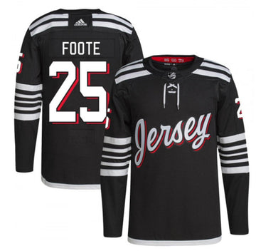 Nolan Foote New Jersey Devils black jersey