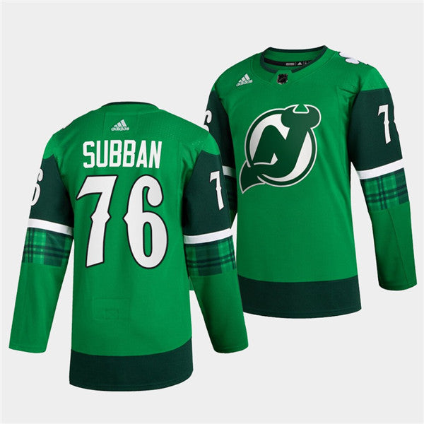 PK Subban New Jersey Devils green jersey