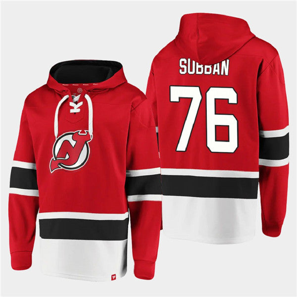 PK Subban New Jersey Devils red jersey