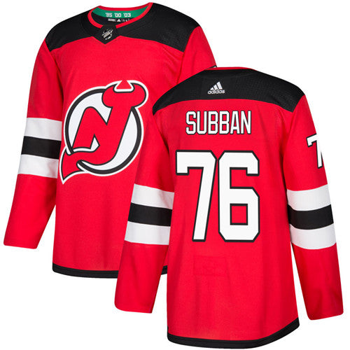 PK Subban New Jersey Devils red jersey