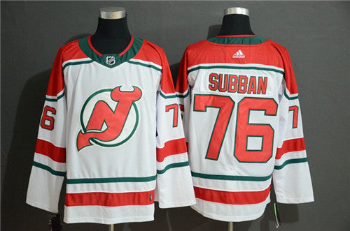 PK Subban New Jersey Devils white jersey