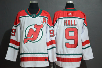 Taylor Hall New Jersey Devils white jersey