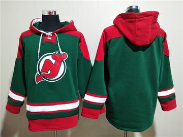 Custom New Jersey Devils green jersey