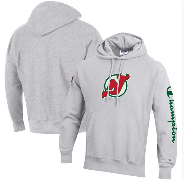 Champion Heathered New Jersey Devils gray jersey