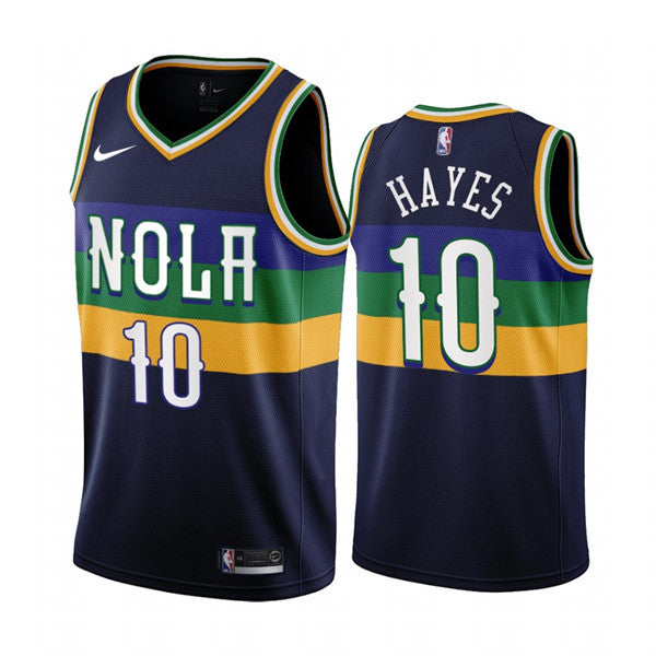 Jaxson Hayes New Orleans Pelicans black City Edition jersey
