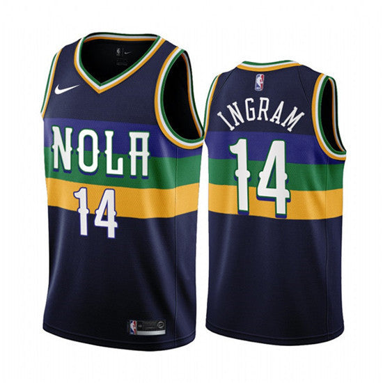 Brandon Ingram New Orleans Pelicans black City Edition jersey