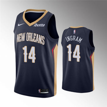 Brandon Ingram New Orleans Pelicans navy jersey