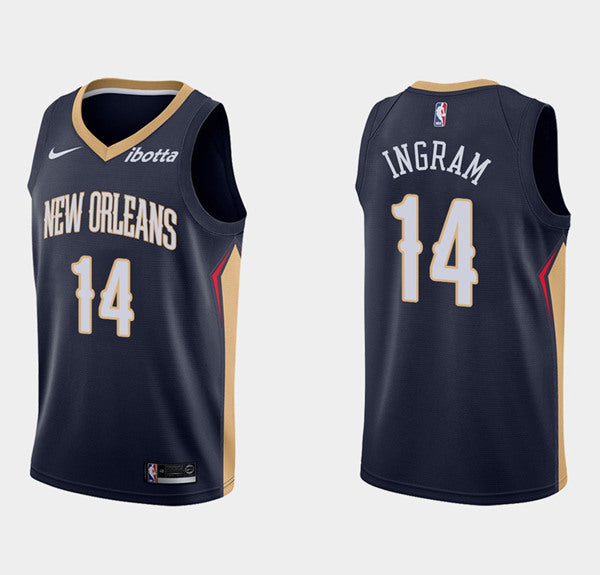Brandon Ingram New Orleans Pelicans navy jersey