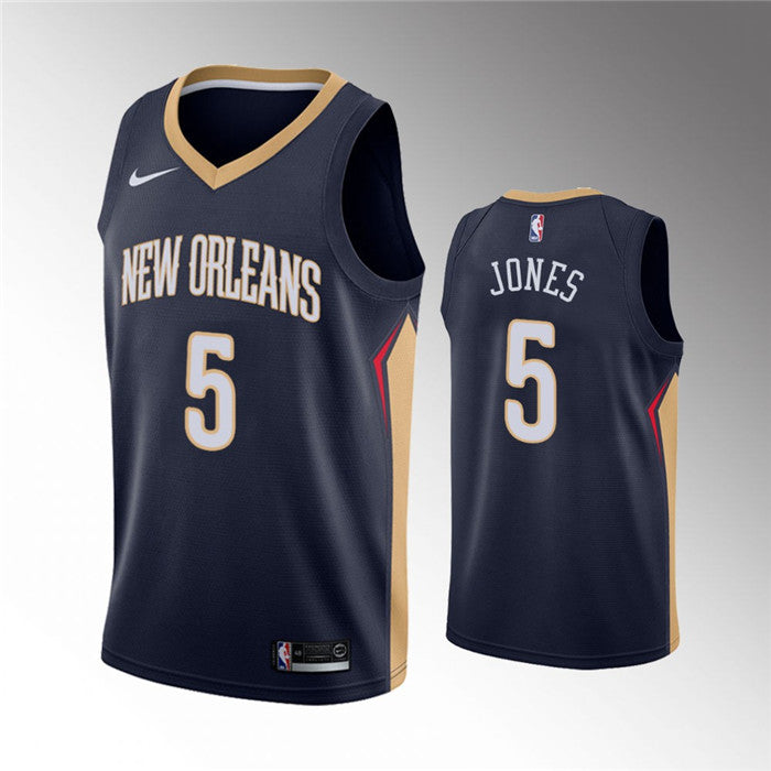 Herbert Jones New Orleans Pelicans navy jersey