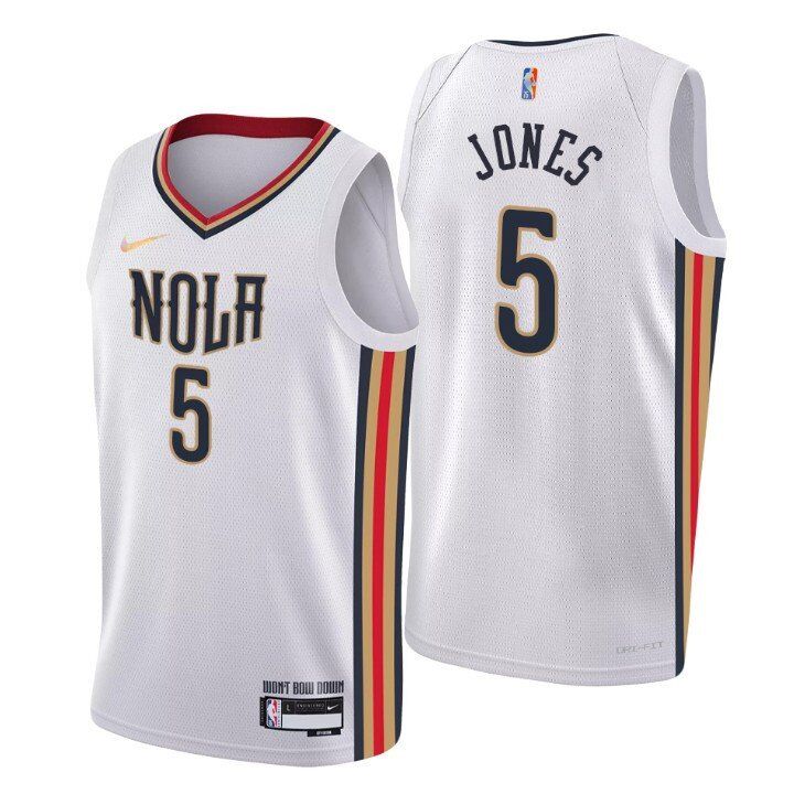 Herbert Jones New Orleans Pelicans white jersey